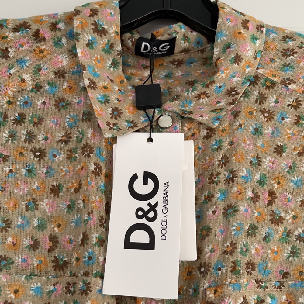 Dolce & Gabbana sheer floral dress